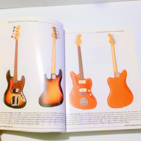 Vintage Other Blue Book Of Electric Guitars 7th Edition Price Guide